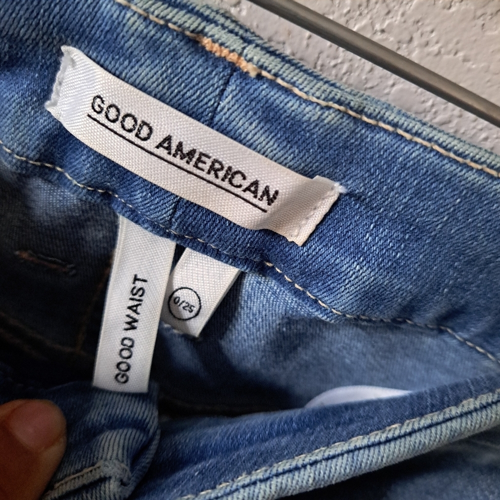 Good American Light Blue Skinny Jeans - Picture 4 of 5